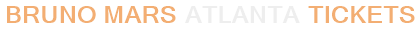 Bruno Mars Atlanta Tickets